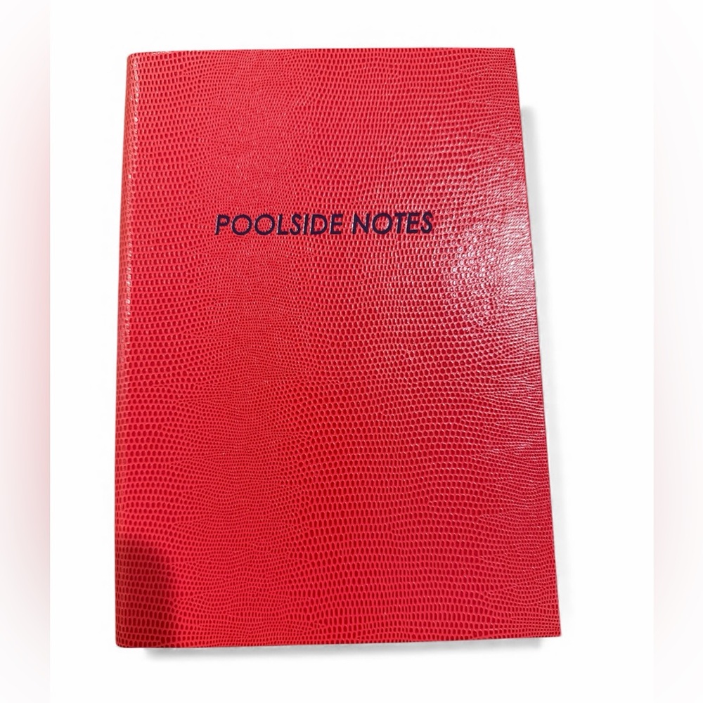 Poolside Notes - Red